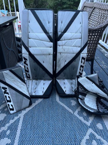 Used  Regular Eflex 5 Goalie Full Set