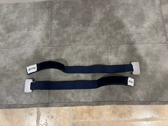 Navy Bauer Goalie Pad Boot Straps