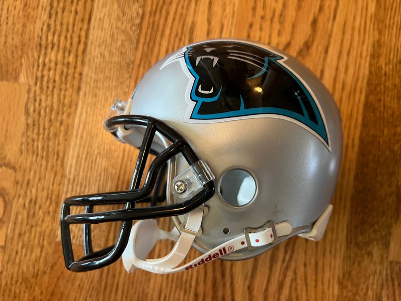 CUSTOM* CAROLINA PANTHERS NFL Riddell SPEED Authentic Football Helmet  ECLIPSE