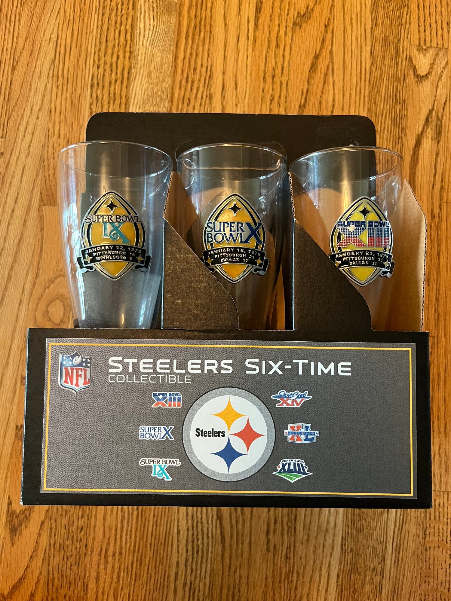 Pittsburgh Steelers 30oz. Tervis Legacy 6X Super Bowl Champs Tumbler