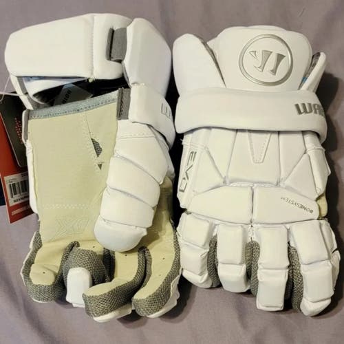 Brand New 2023 Warrior Evo Lacrosse Gloves 13"