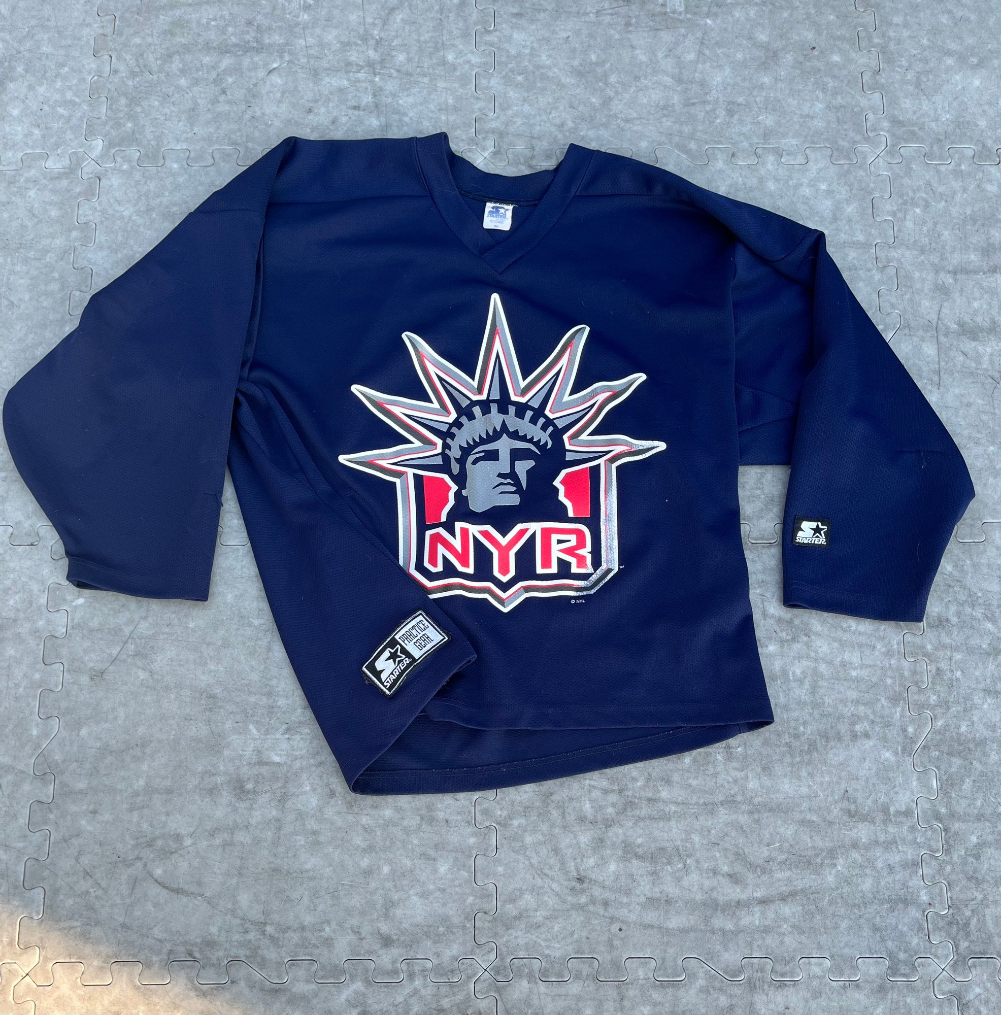 90's New York Rangers NHL Crewneck Sweatshirt Size Large – Rare VNTG