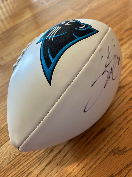 Steve Smith Carolina Panthers signature football