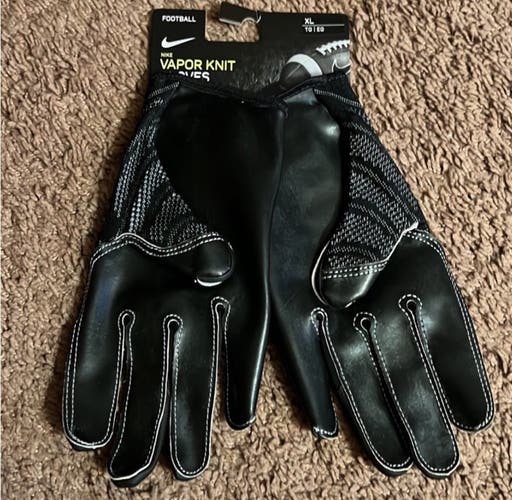 Nike Vapor Knit Football Gloves CJ9270-091 Size XL