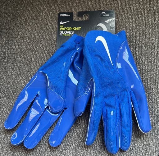 Nike Vapor Knit 4.0 MAGNIGRIP Football Gloves DM0056-468 Size XXL