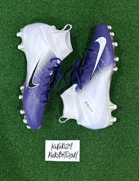 Nike Vapor Untouchable 3 Elite Football Cleats Purple Men’s 12.5