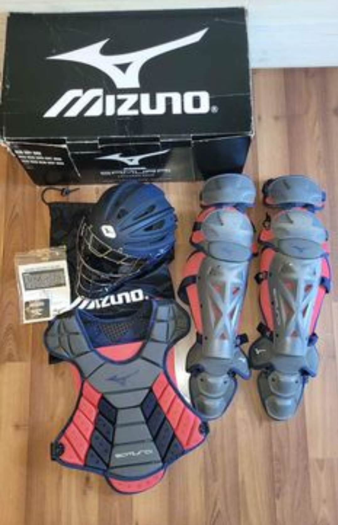 Mizuno Samurai Womens Fastpitch Catchers Set Orange