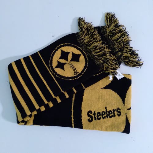 NFL Pittsburgh Steelers Team Logo Wrap Around Winter Scarf