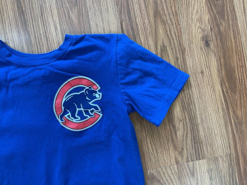 Chicago Cubs Addison Russell #27 MLB BASEBALL Boys Size M Kids
