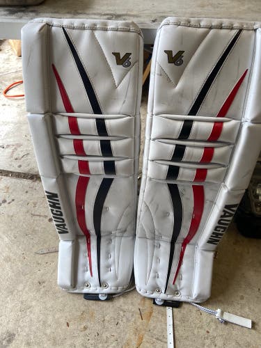 34" Vaughn  Velocity V6 Goalie Leg Pads