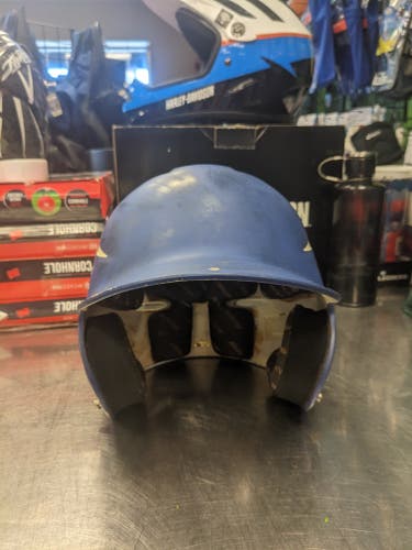Mizuno Large Blue Batting Helmet