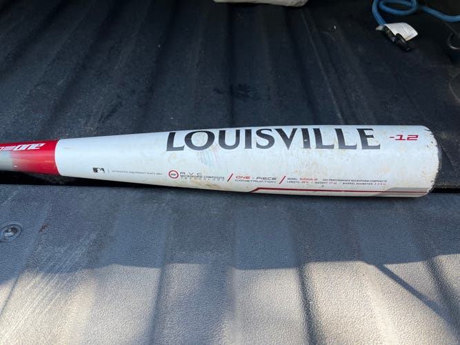 Used USSSA Certified Louisville Slugger Composite Prime Bat (-12) 17 oz 29"