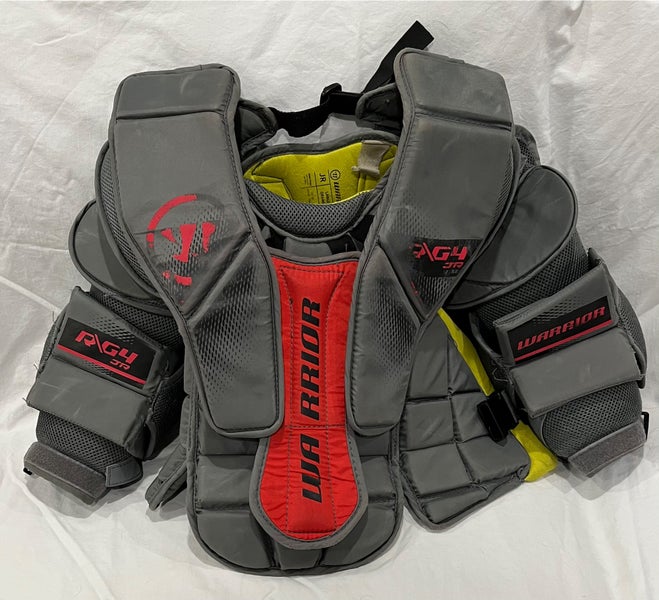 Used Large/Extra Large Warrior Ritual G4 Junior Goalie Chest Protector