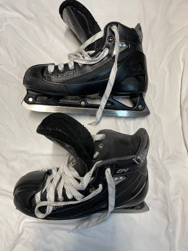 Used CCM  Size 10 Vector 4.0 Hockey Goalie Skates