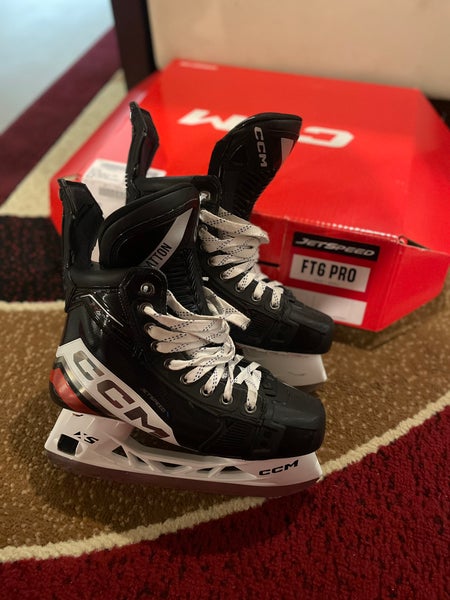 New CCM Regular Width Pro Stock Size 6.5 JetSpeed FT6 Pro Hockey Skates