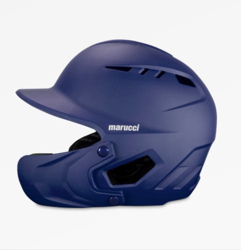 New SR Size Marucci Duravent Batting Helmet With Universal Jaw Guard