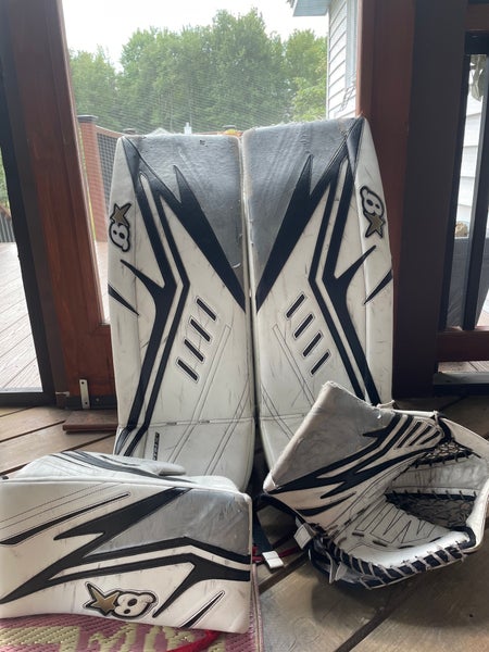 Used 34" Brian's Regular Optik 2 Goalie Full Set Pro Stock