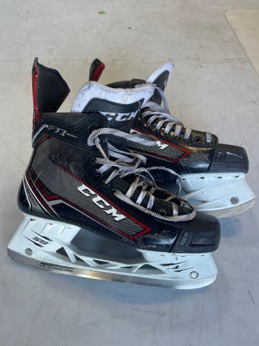 Senior Used CCM JetSpeed FT1 Hockey Skates Regular Width Pro Stock Size 10