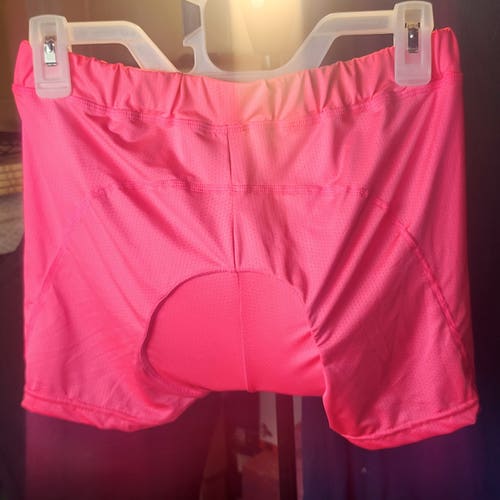 Hot Pink Women's Cycling Undershorts with Padding Size M