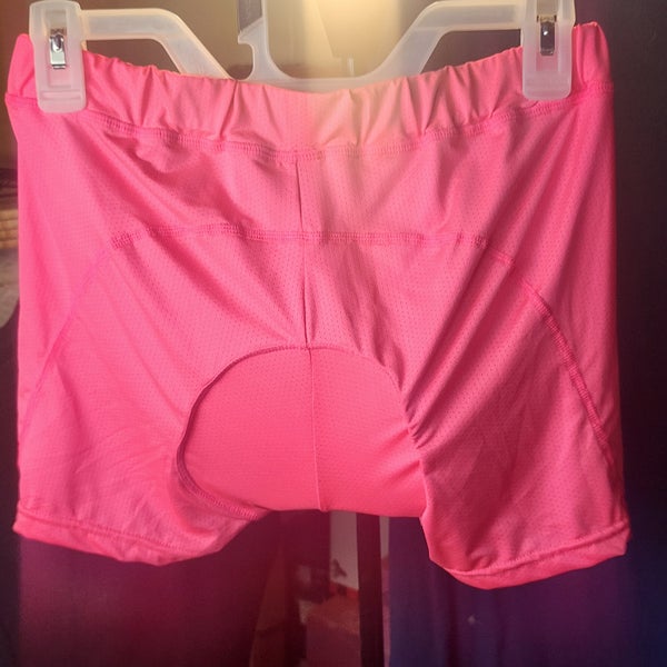 Hot Pink Women s Cycling Undershorts with Padding Size M