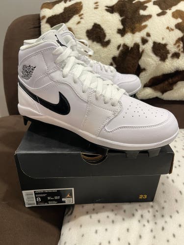 Nike Jordan Retro1 Baseball Cleats High Top