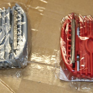Edge Beveler 88 / 90 side ski snowboard Edger Tuner sharpener 2 pack Red+ Grey