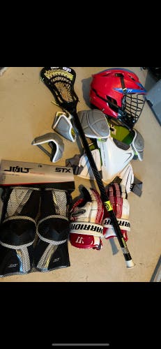 Large lacrosse equipment meets NOCSAE certification