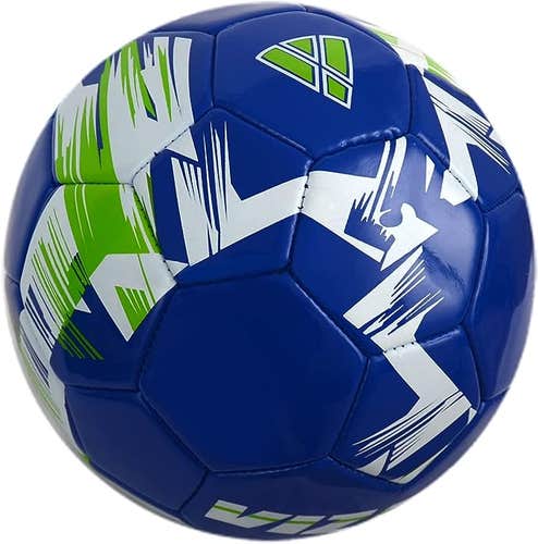 Vizari 'Verona' Soccer Ball | for Kids and Adults | Blue Size 5 | VZBL91766-5