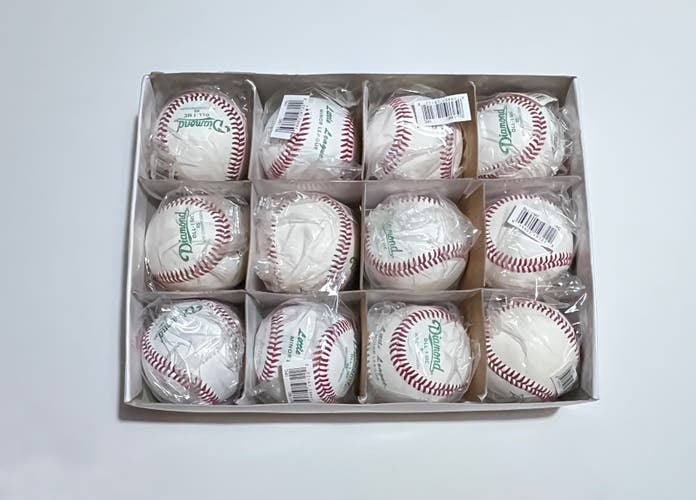 New Diamond Baseballs 12 Pack (1 Dozen)