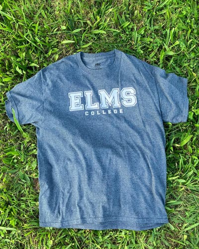 Elms College T Shirt Large