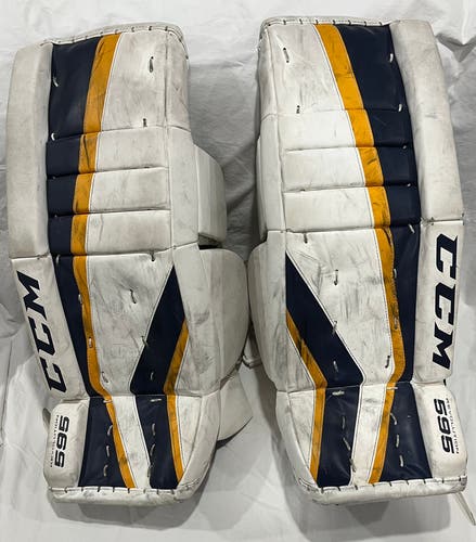 Used 24" CCM revolution 595 Goalie Leg Pads