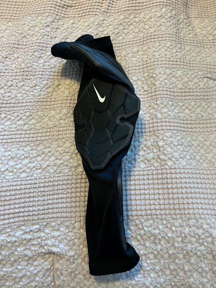 Black - Nike Pro HyperStrong Padded Left Arm Sleeve L/XL