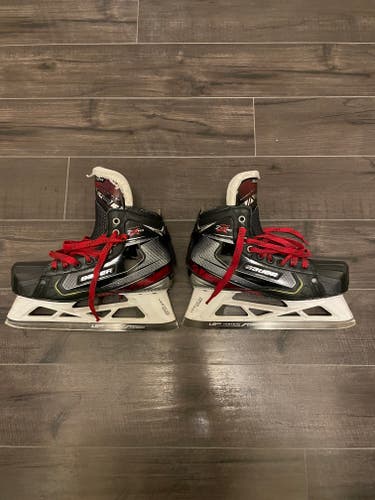 Senior Used Bauer Vapor 2X Pro Hockey Skates Extra Wide Width Pro Stock Size 7.5