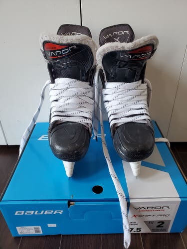 Senior Used Bauer Vapor X Shift Pro Hockey Skates Pro Stock Size 7.5