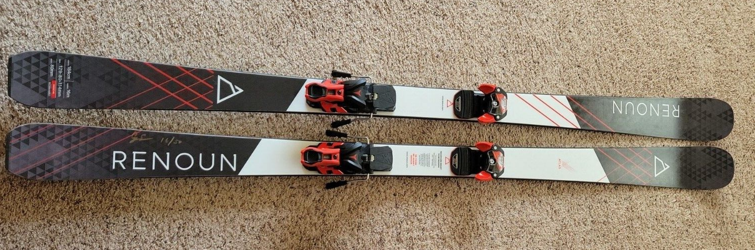 Renoun Atlas 80 Skis with Atomic Warden 13 Bindings 184cm