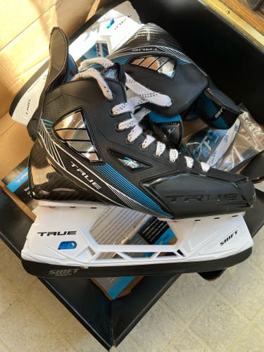 TRUE TF9 Hockey Skates | Senior, Size 7 R (Regular width) - (Barely) Used - ***Like NEW!