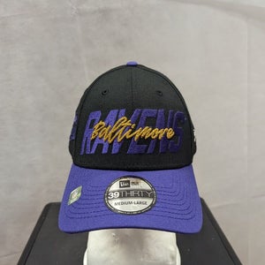 NWS Baltimore Ravens 2022 NFL Draft New Era 39thirty M/L Flex Hat NFL