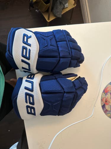 Mitch Marner Bauer 13" Pro Stock Supreme TotalOne MX3 Gloves