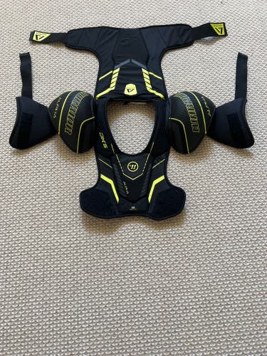 Lightly Used Senior Small Warrior Alpha DX5 Shoulder Pads
