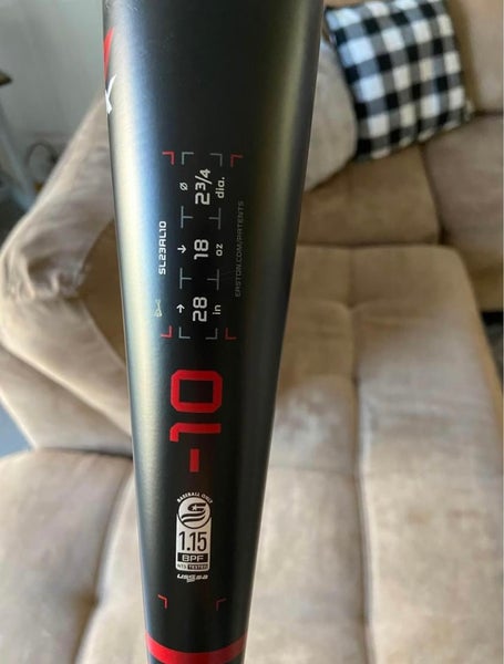 USSSA Certified Alloy (-10) 18 oz 28" Alpha ALX Bat