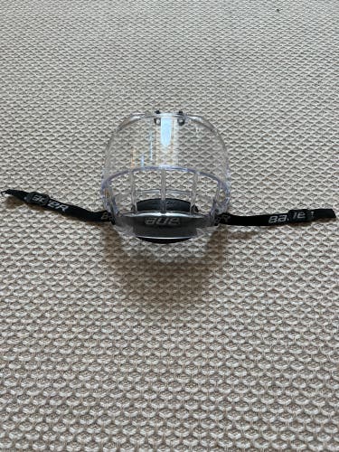 Used Jr Small Bauer Shield Concept 3 Full Shield + Bauer Bag and Extra Screws No Box