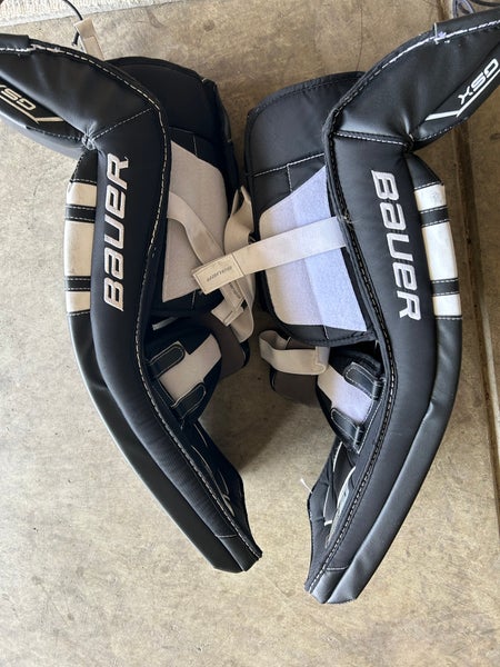 Large Bauer Gsx Goalie Leg Pads