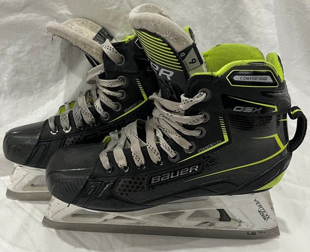 Senior Used Bauer GSX Hockey Goalie Skates Regular Width Size 6