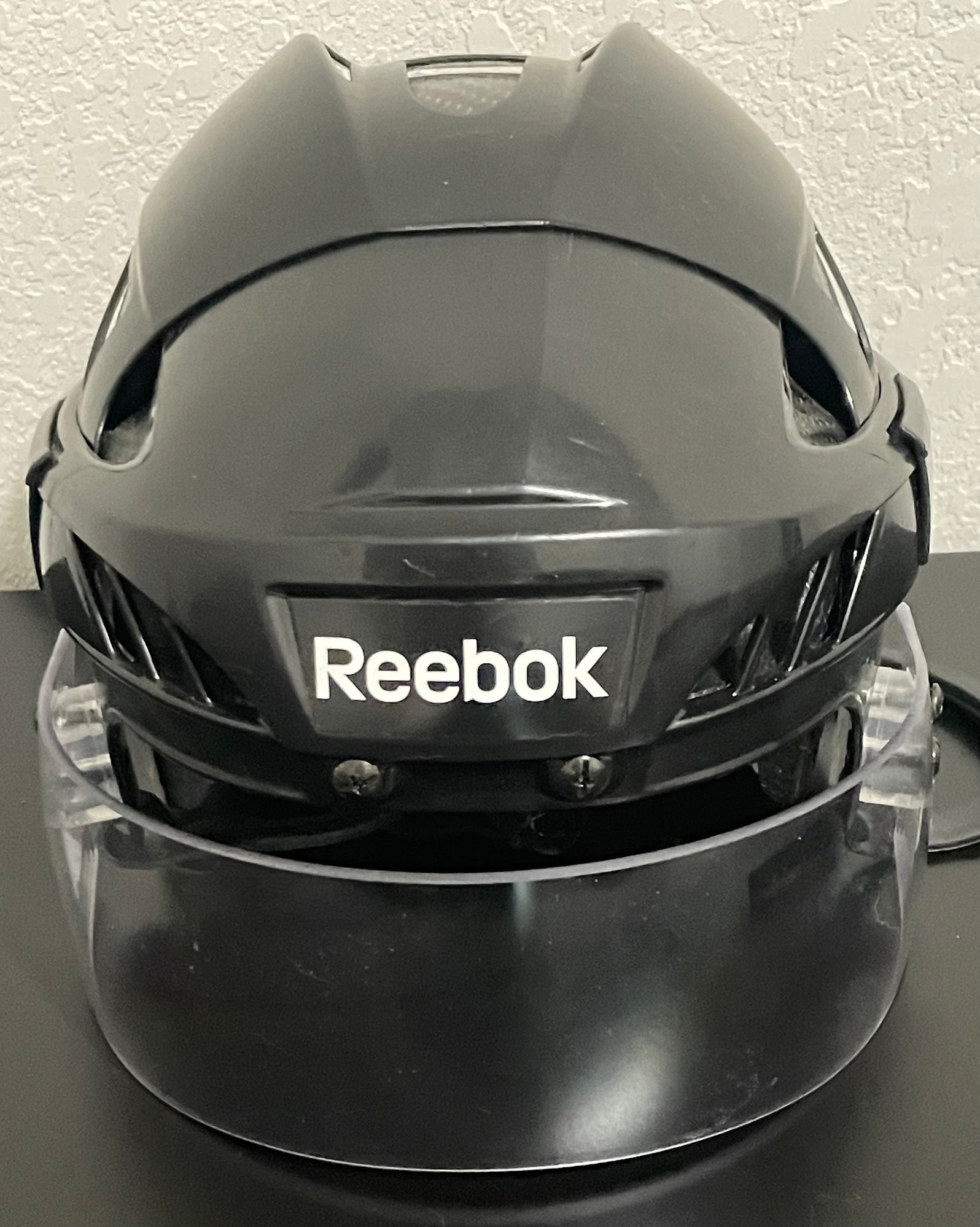 Reebok 4K Pro Stock Hockey Helmet Visor Combo Medium Oakley Hunter Green  8599