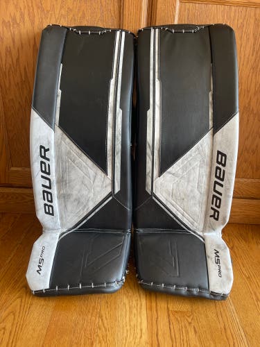 Medium Bauer Supreme M5 Pro Goalie Leg Pads
