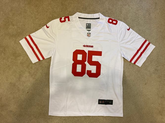 NEW - Men's Stitched Nike NFL Jersey - George Kittle - 49ers - L-2XL