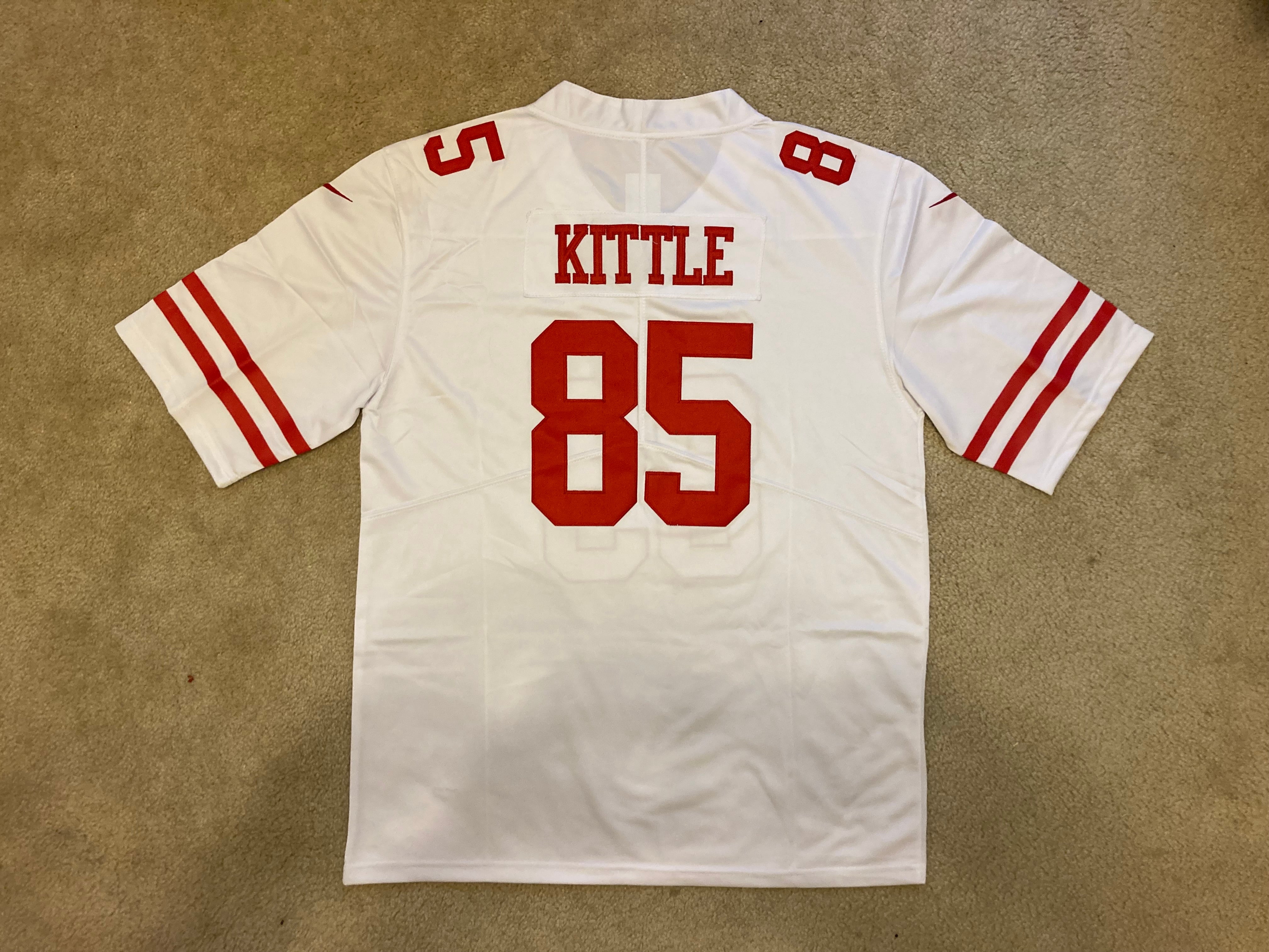 Buy the 49ers Jersey #85 Kittle Sz XXL