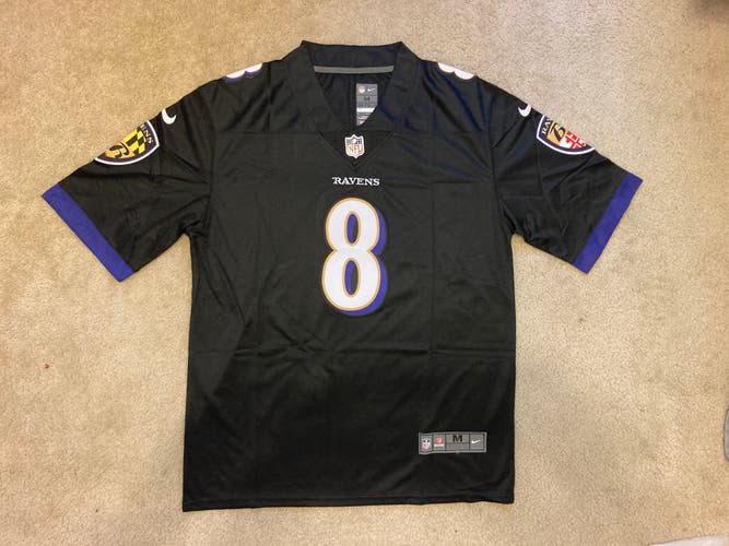 NEW - Men's Stitched Nike NFL Jersey - Lamar Jackson - Ravens - L-3XL