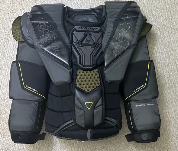 Medium Bauer Mach Goalie Chest Protector used twice