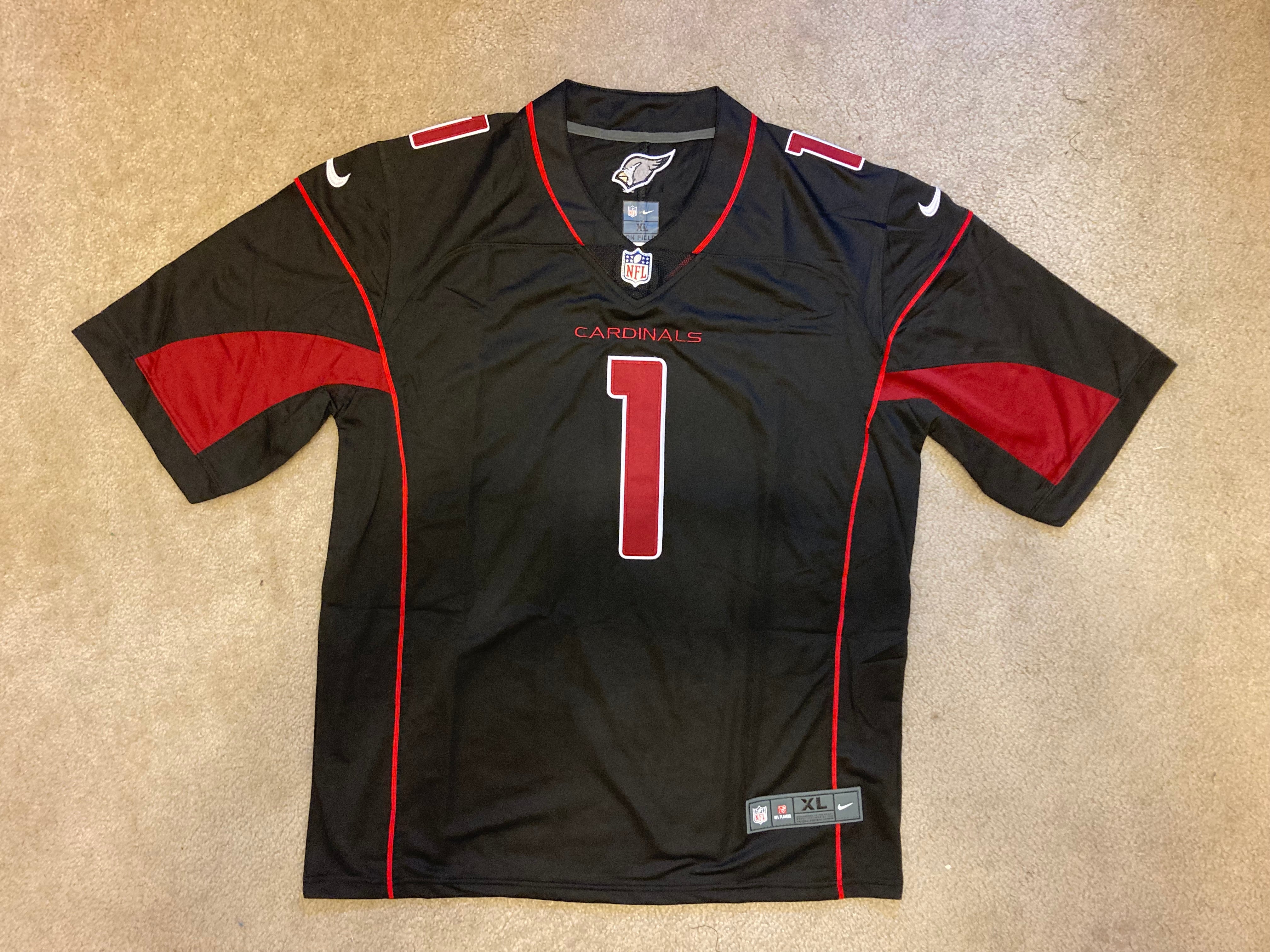 NEW - Men's Stitched Nike NFL Jersey - Kyler Murray - Cardinals